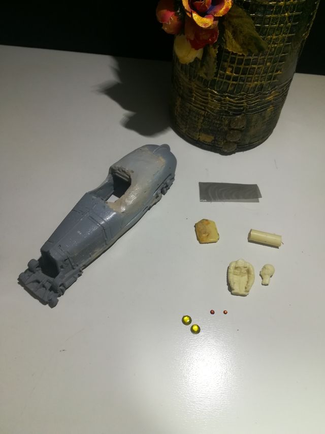 carrocería resina Slot 1/32: coche clásico