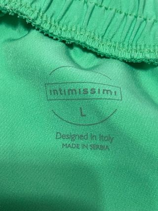 Pantaloni Intimissimi verdi tg L