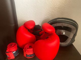 Guantes boxeo - Casco - Vendas