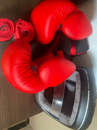 Guantes boxeo - Casco - Vendas