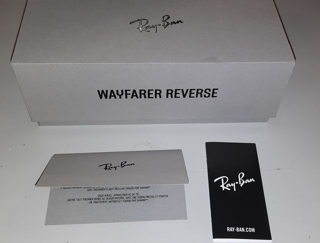 Ray Ban Scatola Wayfarer Reverse per Occhiali