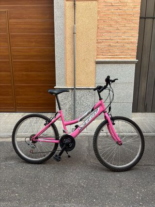 Bicicleta SPEED Tomsa 24" fucsia