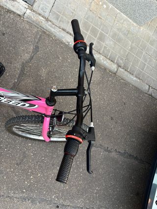 Bicicleta SPEED Tomsa 24" fucsia