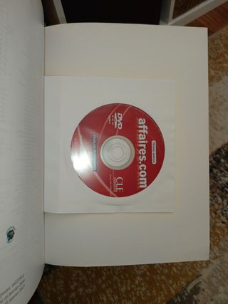 Libro y cuaderno de francés profesional avanzado