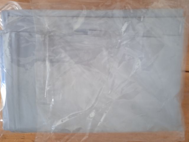 Cortina ducha azul - Plástico