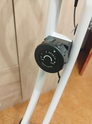 Bicicleta estática plegable
