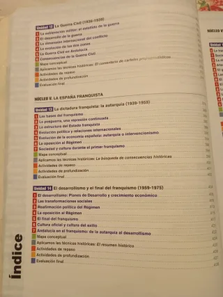 Historia de España 2º Bachillerato