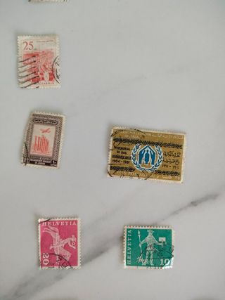 Colección diversos sellos