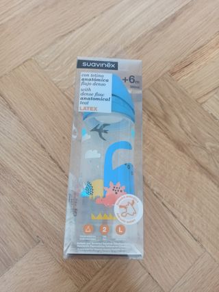 Escurre biberones Suavinex + biberón nuevo