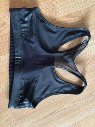 Top-Sujetador deportivo PUMA negro