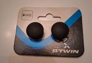 Timbre Giant bicicleta y Tapones manillar B'Twin