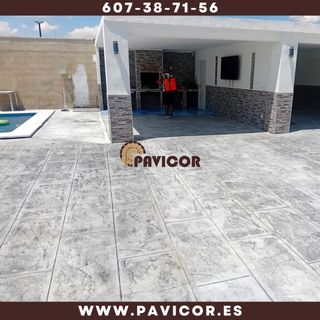 HORMIGÓN IMPRESO FRATASADO PULIDO VERTICAL