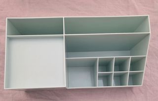 Organizador maquillaje menta