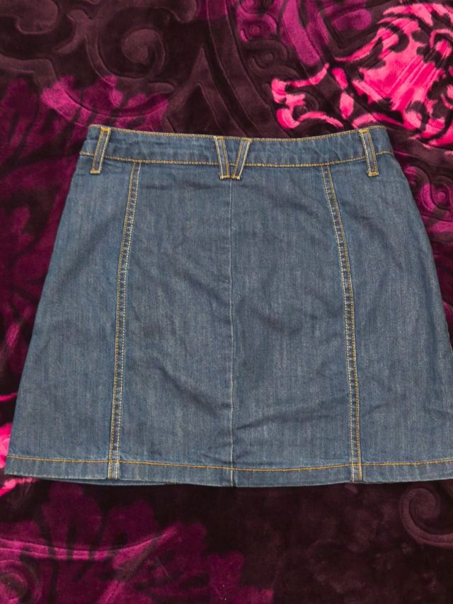 Falda vaquera Stradivarius S