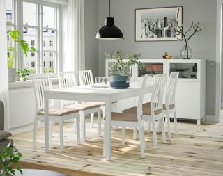 Mesa comedor madera 10 comensales