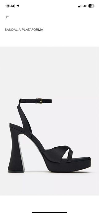 Sandalias plataforma negras