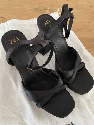 Sandalias plataforma negras