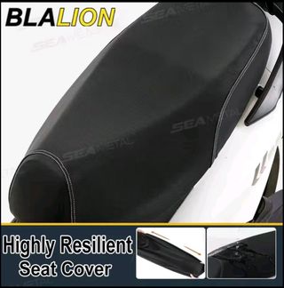 Funda asiento moto negra