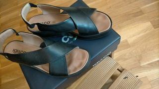 Sandalias igi&co mujer negras