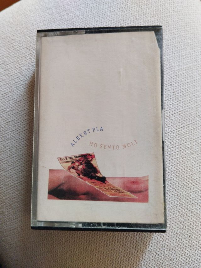 Casette Albert Pla - Ho sento molt