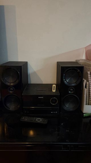 Minicadena Philips | CD | Negra