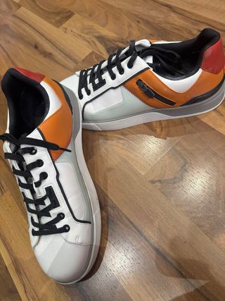 Zapatillas Zara - Blancas y Naranjas