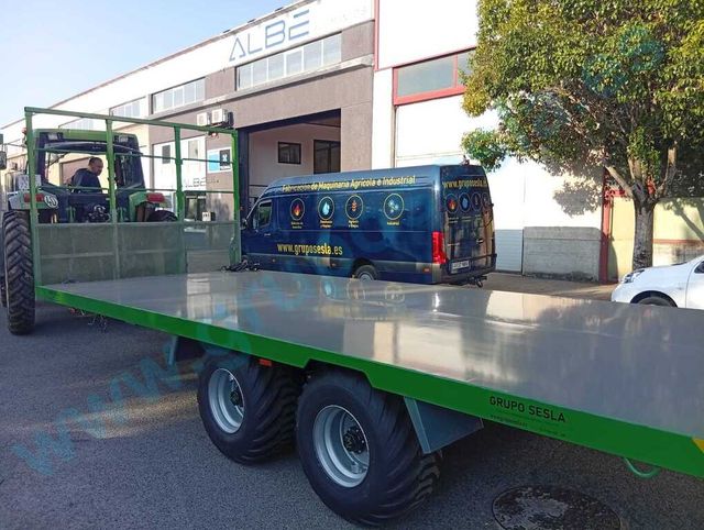 PLATAFORMA 13 TONELADAS CON EJES TANDEM