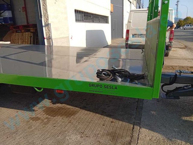 PLATAFORMA 13 TONELADAS CON EJES TANDEM