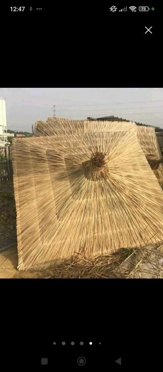 Sombrillas artesanas