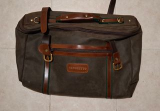 Bolsa viaje VAPORETTO marrón de piel 