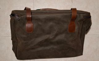 Bolsa viaje VAPORETTO marrón de piel 