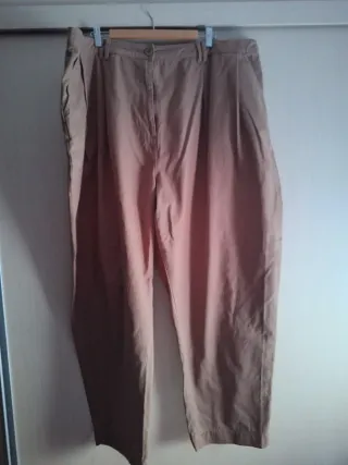 Pantalón Palazzo Beige