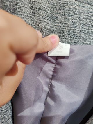 Americana Gris Mujer