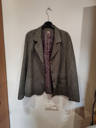 Americana Gris Mujer