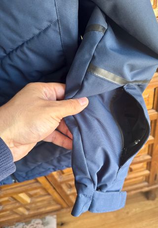 Chaqueta acolchada azul XL