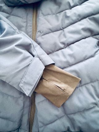 Chaqueta acolchada azul XL