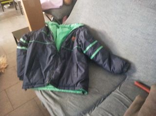 Anorak FCB azul y verde
