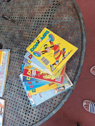 lote comics de WALT DISNEY de miki, son antiguos 
