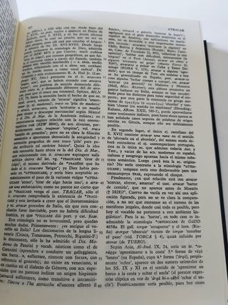 Diccionario crítico etimológico. Corominas. Vol I