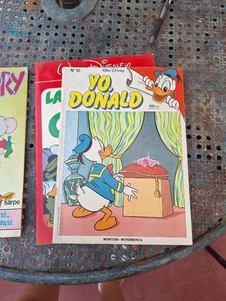 Lote de 4 libros, 2 de Tom y 2 de Disney. ANTIGUOS