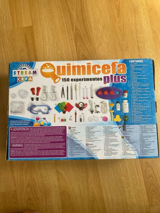 Quimicefa Plus: 150 esperimenti