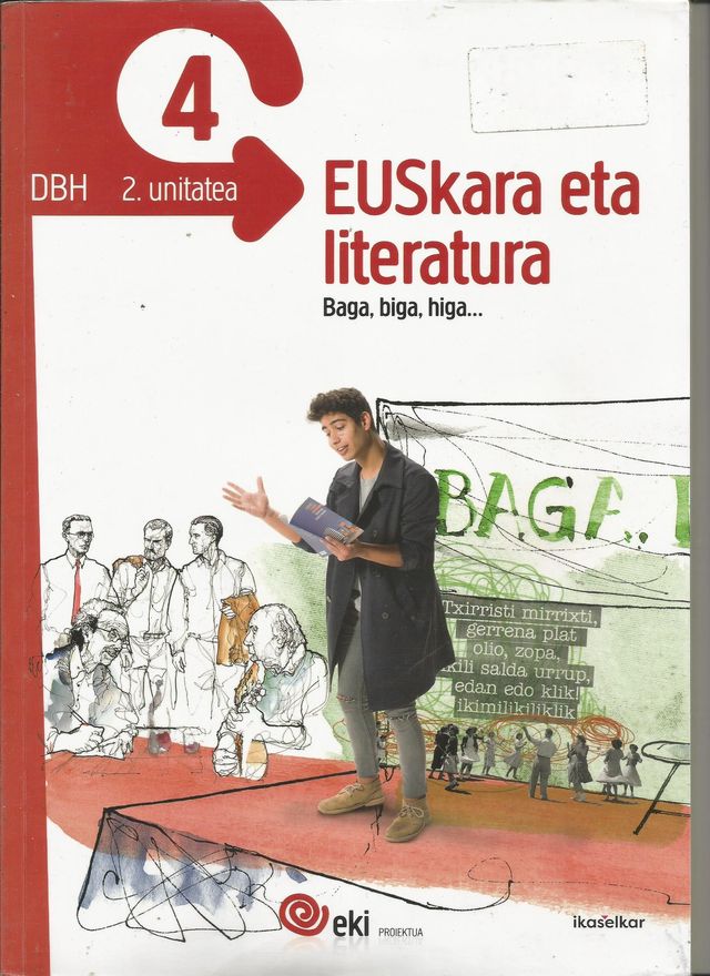 EKI DBH 4. Euskara eta Literatura 4 (Pack 3)