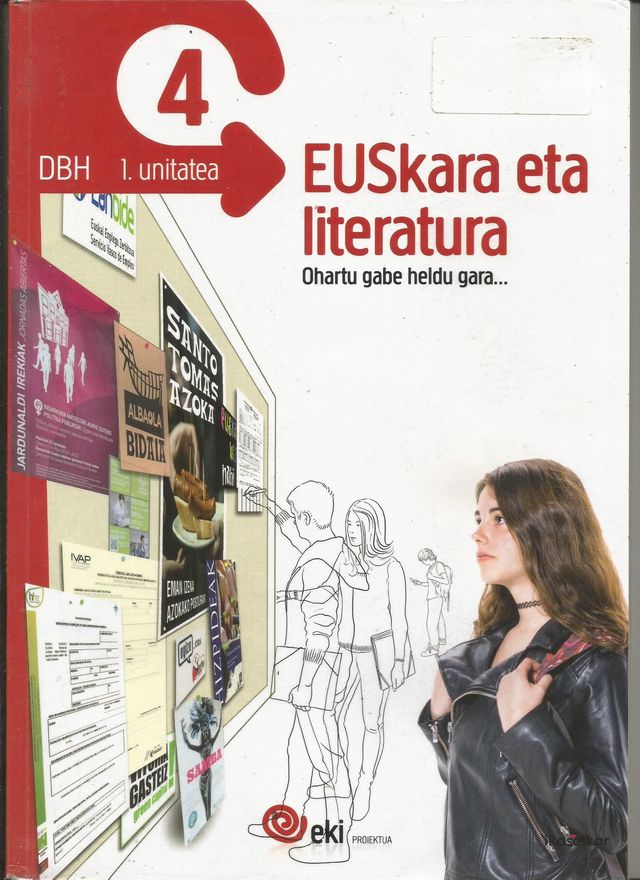 EKI DBH 4. Euskara eta Literatura 4 (Pack 3)