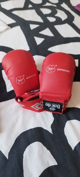 Guantes Karate Dae Do rojos