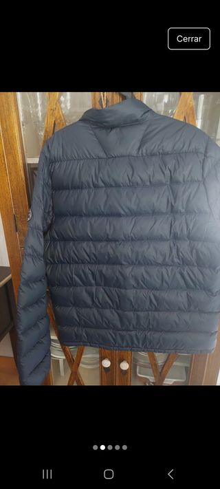 Abrigo A&F (Abercrombie) Azul Talla L