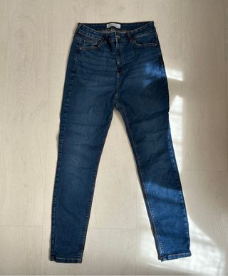 Vaqueros ajustados - Azul