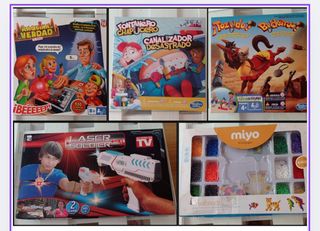 Juegos de mesa: 5 en 1