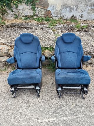 3 Asientos Peugeot 807 - Azul