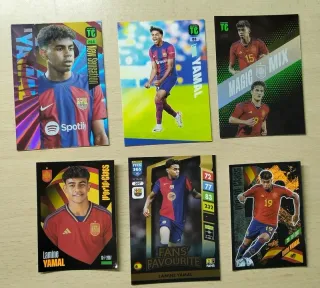 Panini Lotto Figurine Stickers Cards Lamine Yamal
