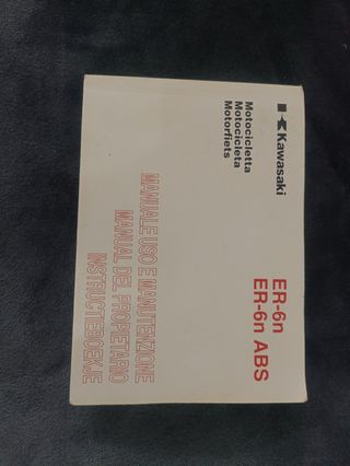 Manual Kawasaki ER-6n ABS